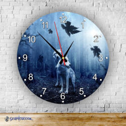 Time4Gift Farkasok kör alakú falióra