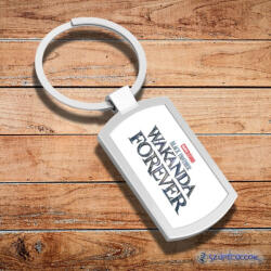 Time4Gift Black Panther - Wakanda Forever logó kulcstartó