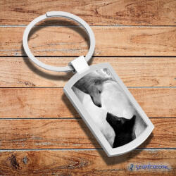 Time4Gift Farkasok fém kulcstartó
