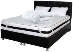 Salt Confort Set Avantaj saltea Roza Super Lux Ortopedica 140x200x25 plus 2 perne 50 x70 plus Husa plus Pilota microfibra iarna 180x200 Saltea