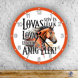 Time4Gift Lovas szív. . . kör alakú falióra