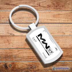 Time4Gift Call of Duty - Modern Warfare logo fém kulcstartó