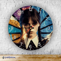 Time4Gift Wednesday ablak kör alakú falióra