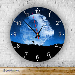 Time4Gift Star Wars Halálcsillag kör alakú falióra
