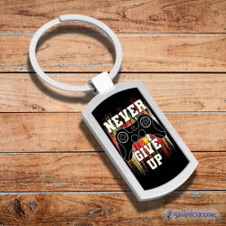 Time4Gift Playstation Never give up kulcstartó