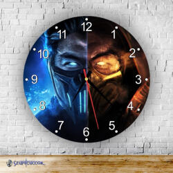 Time4Gift Mortal Kombat kör alakú falióra