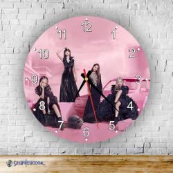 Time4Gift BlackPink Csajok kör alakú falióra