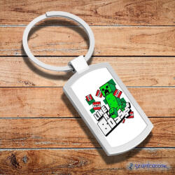 Time4Gift Minecraft - Like a Boss fém kulcstartó