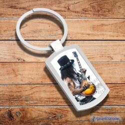 Time4Gift Guns N’ Roses Slash fém kulcstartó