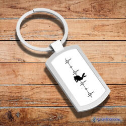 Time4Gift Mindenem a Nyuszi fém kulcstartó