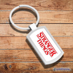 Time4Gift Stranger Things logo fém kulcstartó
