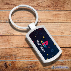 Time4Gift Playstation logo fém kulcstartó