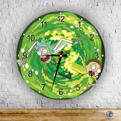 Time4Gift Rick és Morty - kör alakú falióra