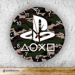 Time4Gift Playstation Military kör alakú falióra