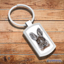 Time4Gift Nyuszi fém kulcstartó