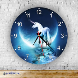 Time4Gift Unikornis kör alakú falióra