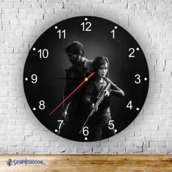 Time4Gift The Last of Us Joel és Ellie kör alakú falióra