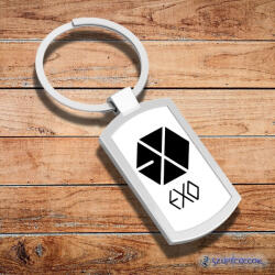 Time4Gift Exo logó fém kulcstartó