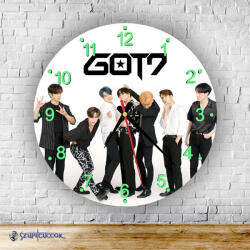 Time4Gift GOT7 kör alakú falióra