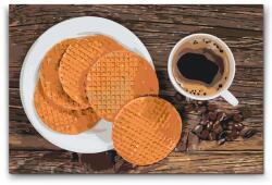  Festés számok szerint - Stroopwafel Méret: 40x60cm, Keretezés: Kartonlemezen