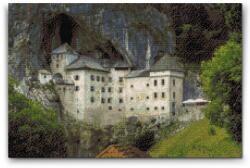  Gyémántszemes kirakó - Postojna vára - Szlovénia Méret: 40x60cm, Keretezés: Keret nélkül (csak a vászon), Gyémántok: Kerek