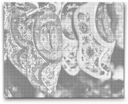  PontPöttyöző - Fa cipők - Hollandia Méret: 30x40cm, Keretezés: Műanyagtáblával, Szín: Fekete