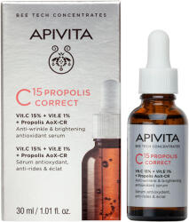 APIVITA BEE Tech C15 Propolisz correct ránctalanító antioxidáns szérum (30ml)