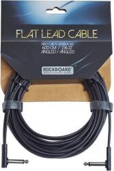 RockBoard Flat 6 m Oblic - Oblic Cablu de instrument (RBO CAB FL 600BLK AA)