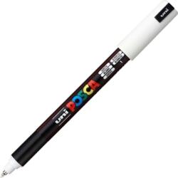 uni PC-1MR Marker 0, 7 mm 01 White 1 buc (60.1201)