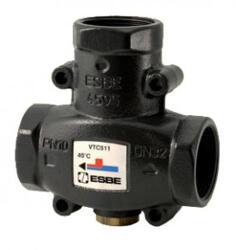 ESBE Termikus keverőszelep VTC511 - DN32- 5/4" 55° 2-5102-070-0
