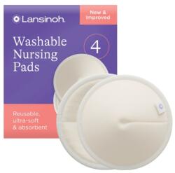 Lansinoh Mosható melltartóbetét mosózsákkal 4db 20392
