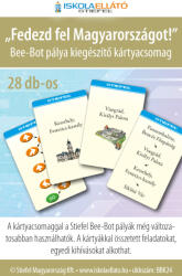 Stiefel Fedezd fel Magyarországot! " Bee-Bot gyakorlópálya kiegészítő kártyacsomag (BBK24)