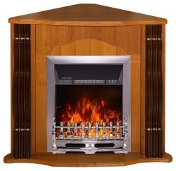 Art Flame Galileo silver &Classic Colt brown 950x882x300 mm