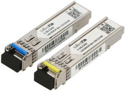 MikroTik S-3553LC20D | SFP Module | 1, 25Gb/s, 20km, Single mode, Pair (T1310nm/R1550nm) + (T1550nm/R1310nm) (S-3553LC20D)