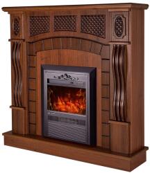 Art Flame Amsterdam walnut &Cristina 1120x1150x300 mm