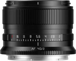 TTArtisan AF 40mm F2 (Nikon Z) (TTAAF4020-Z-B)