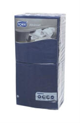 Tork Szalvéta, 1/4 hajtogatott, 2 rétegű, 33x33 cm, Advanced, TORK "Lunch", sötétkék