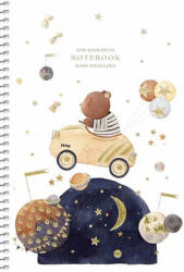 Shkolyaryk Publishing House Spirálfüzet, A5, kockás, 80 lap, SHKOLYARYK, "Made with love", vegyes