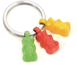 TROIKA Kulcstartó, 3 charm dísszel, TROIKA "Haribo