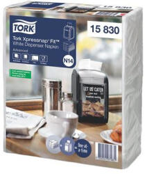 Tork Szalvéta, adagolós, 2 rétegű, 21, 3x16, 5 cm, N14 rendszer, Advanced, TORK "Xpressnap Fit", fehér