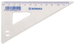 DONAU Háromszög vonalzó, műanyag, 60°, 12 cm, DONAU - toptoner