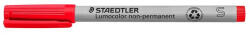 STAEDTLER Alkoholmentes marker, OHP, 0, 4 mm, STAEDTLER "Lumocolor® 311 S", piros