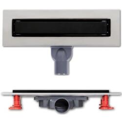 WIRQUIN Venisio Slim Black Touch Rigola dus extra-plata 500mm cu membrana antimiros. 5 ani garantie (30722864)