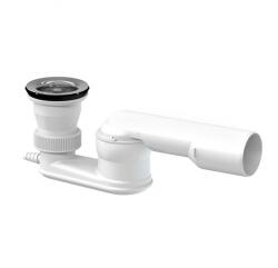 Slovarm Zuhanytálca-szifon, Ø50/60-as átmérőhöz, rozsdamentes acél lefolyószűrő 620979 (620979)