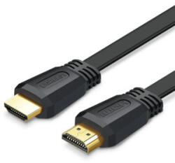 UGREEN Cablu video Ugreen ED015 HDMI Male - HDMI Male, v1.4, Flat, 1.5 m, Negru (50819)