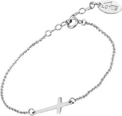 Lotus Silver Brățară argintie de designer cu cruce pentru femei LP1223-2 / 2