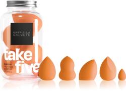 Gabriella Salvete Tools Take Five комплект апликатори за лице цвят Orange 5 бр