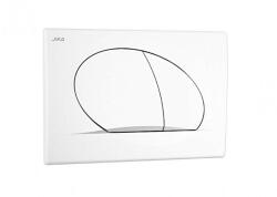 Jika nyomógomb, Dual Flush, íves, fehér (H8966140000001) (H8966140000001)