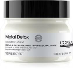 L'Oréal Serie Expert Metal Detox дълбоко подхранваща маска за боядисана и увредена коса 150ml