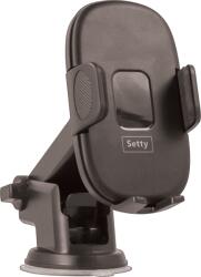Setty Optimum Plus 2in1 autós tartó PCH-02 fekete